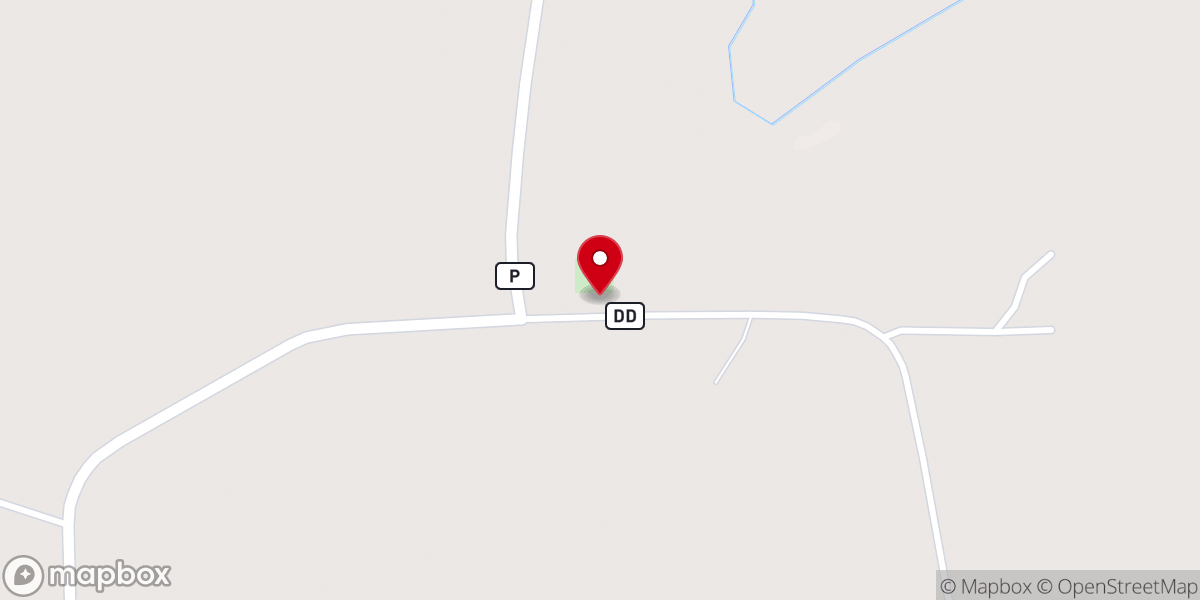 Map showing location of Johnston Chapel