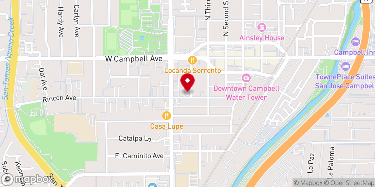 Map showing location of St Stephen Antiochian Orthodox Church
