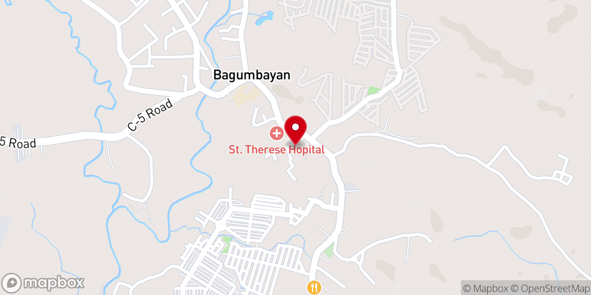 Map showing location of United Pentecostal Church - Teresa, Rizal