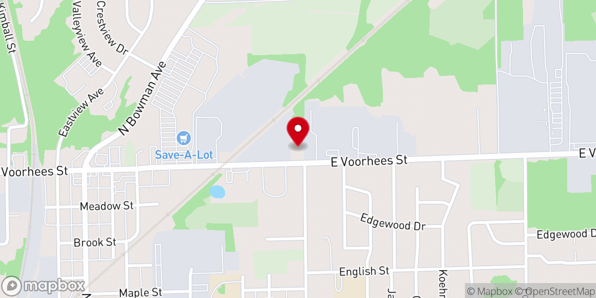 Map showing location of Fair Hope Children’s Ministry
