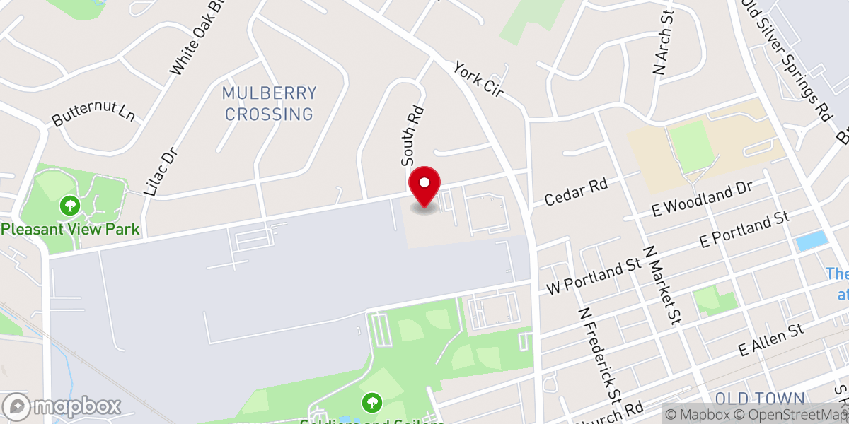 Map showing location of New Digs Ministry