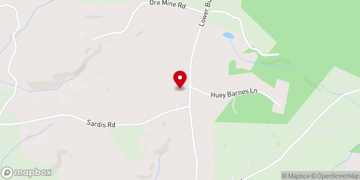 Map showing location of Fendley Farmstead