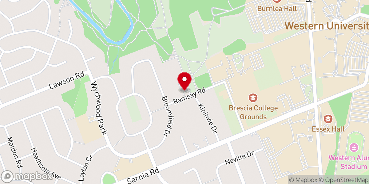 Map showing location of Sisters Of The Precious Blood