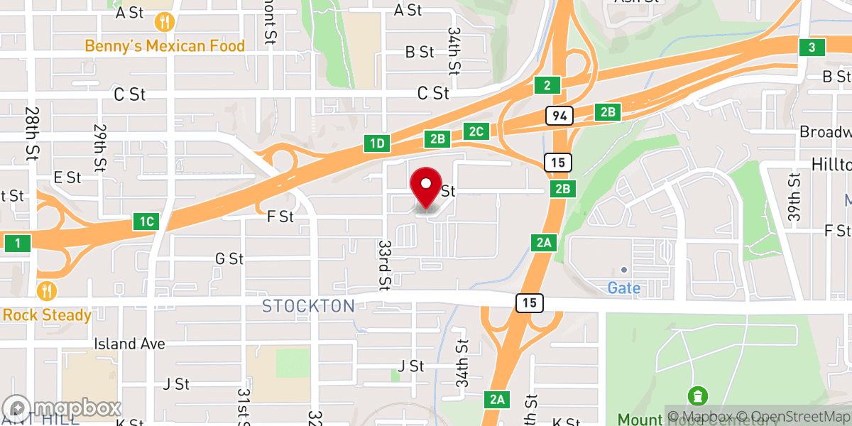Map showing location of Second Chance Apostolic Ministries Incorporated