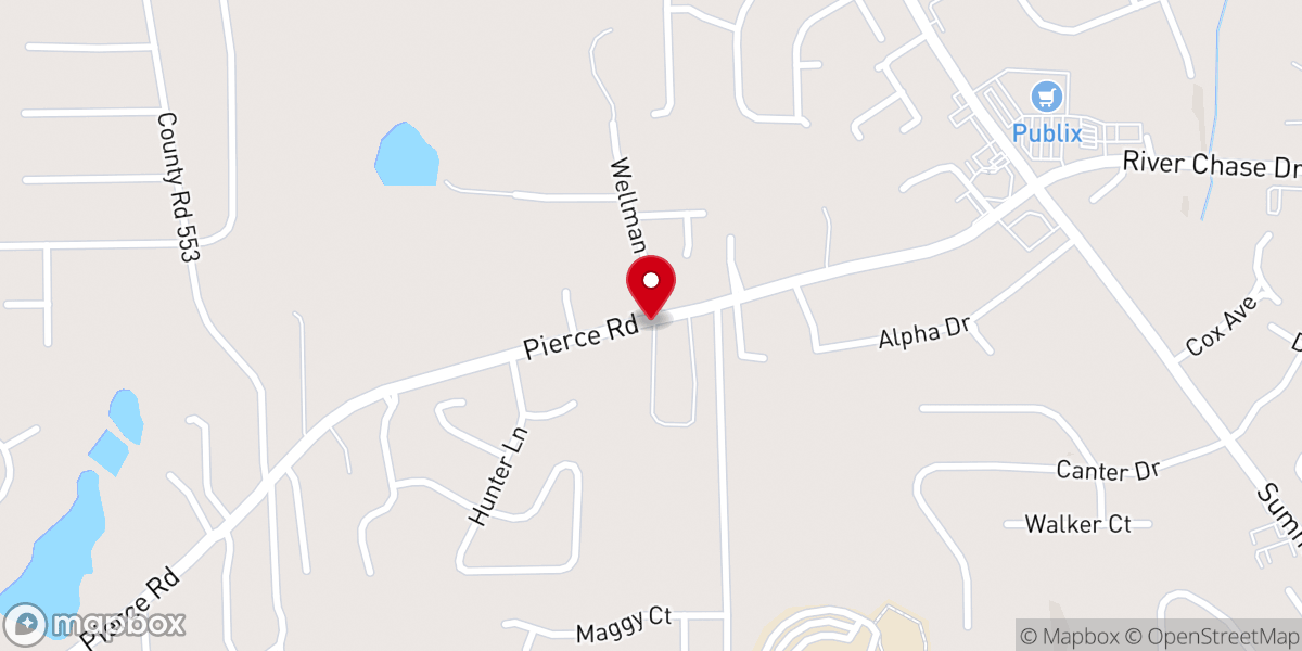Map showing location of The Webb’s Place