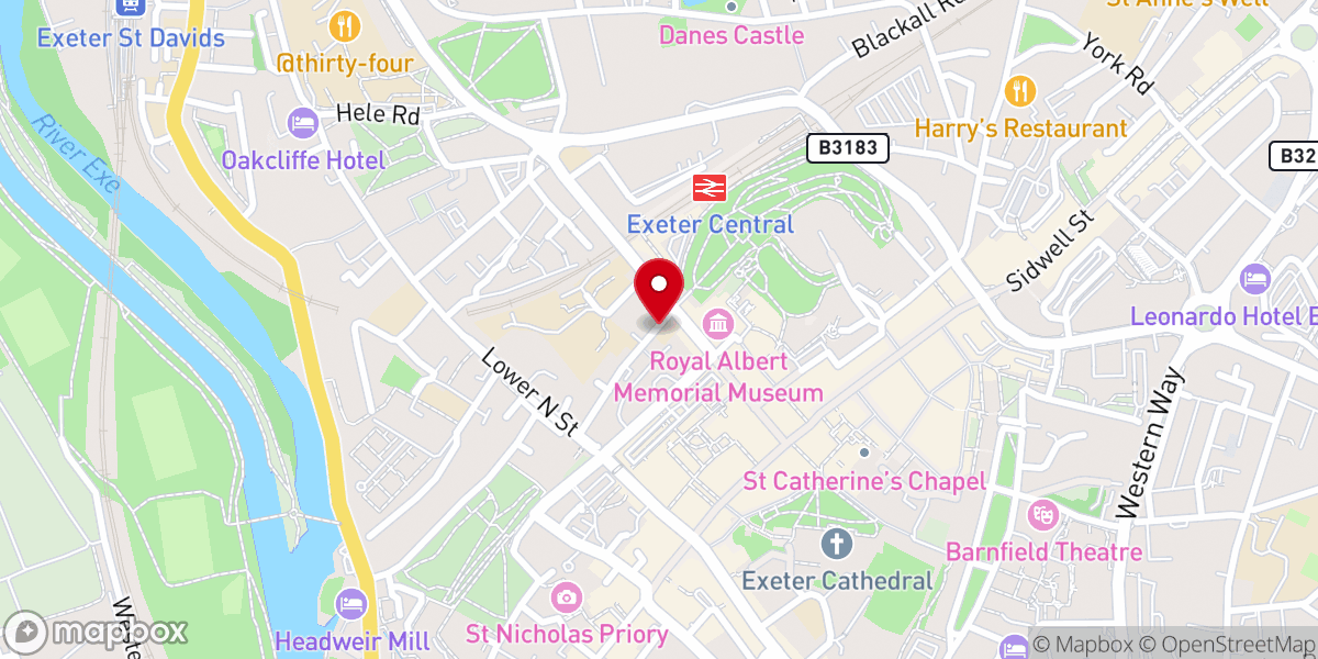 Map showing location of Rediscover Church