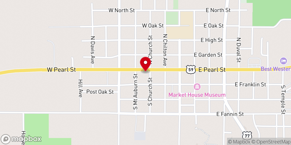 Map showing location of Christian Science Society