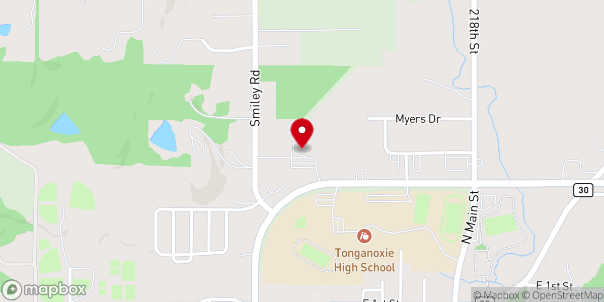 Map showing location of Cornerstone Family Worship
