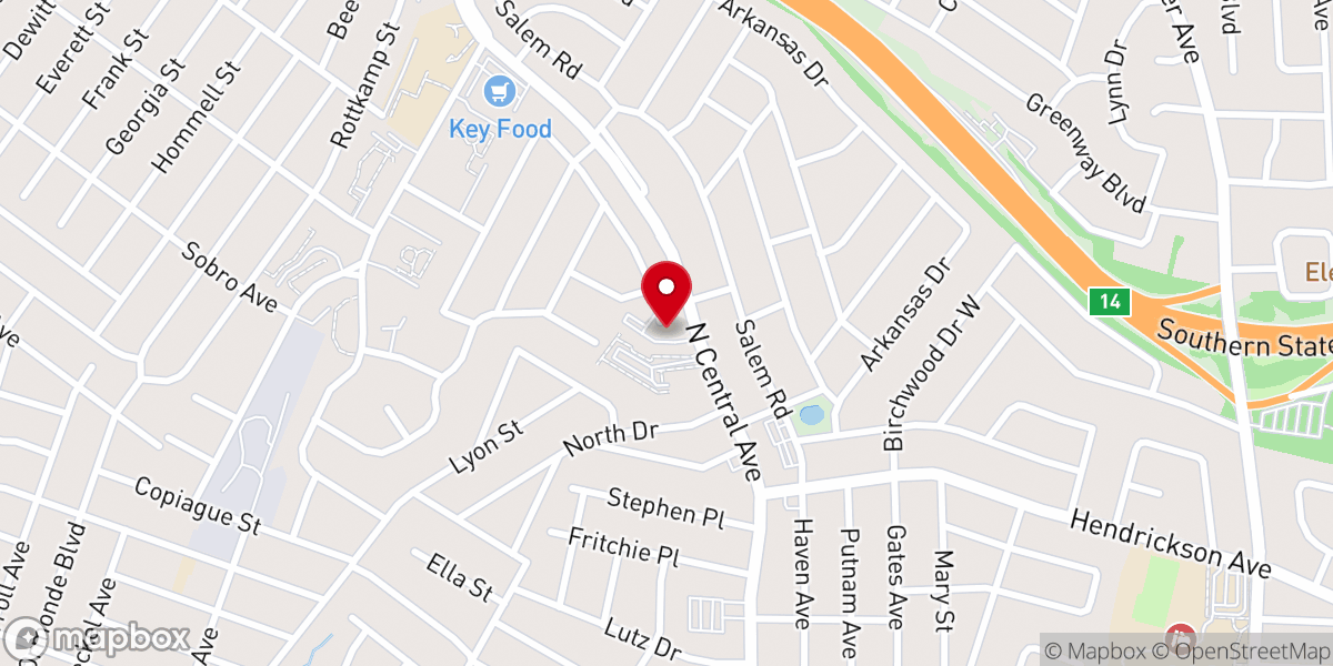 Map showing location of RCCG Praise City Church