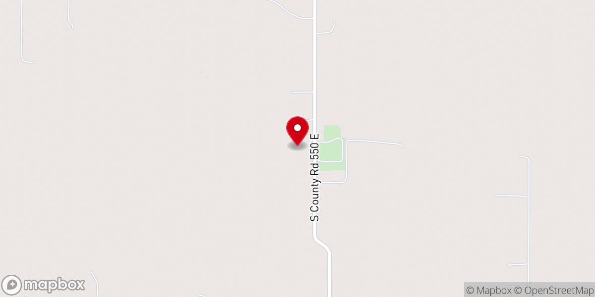 Map showing location of New Providence Baptist Church