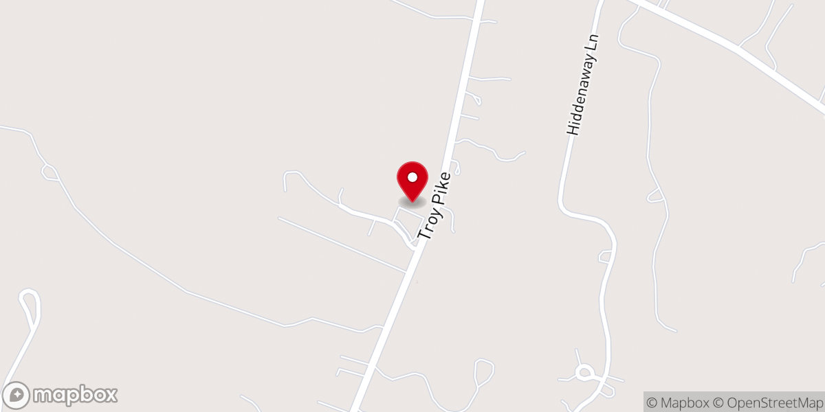 Map showing location of Southside Christian Church
