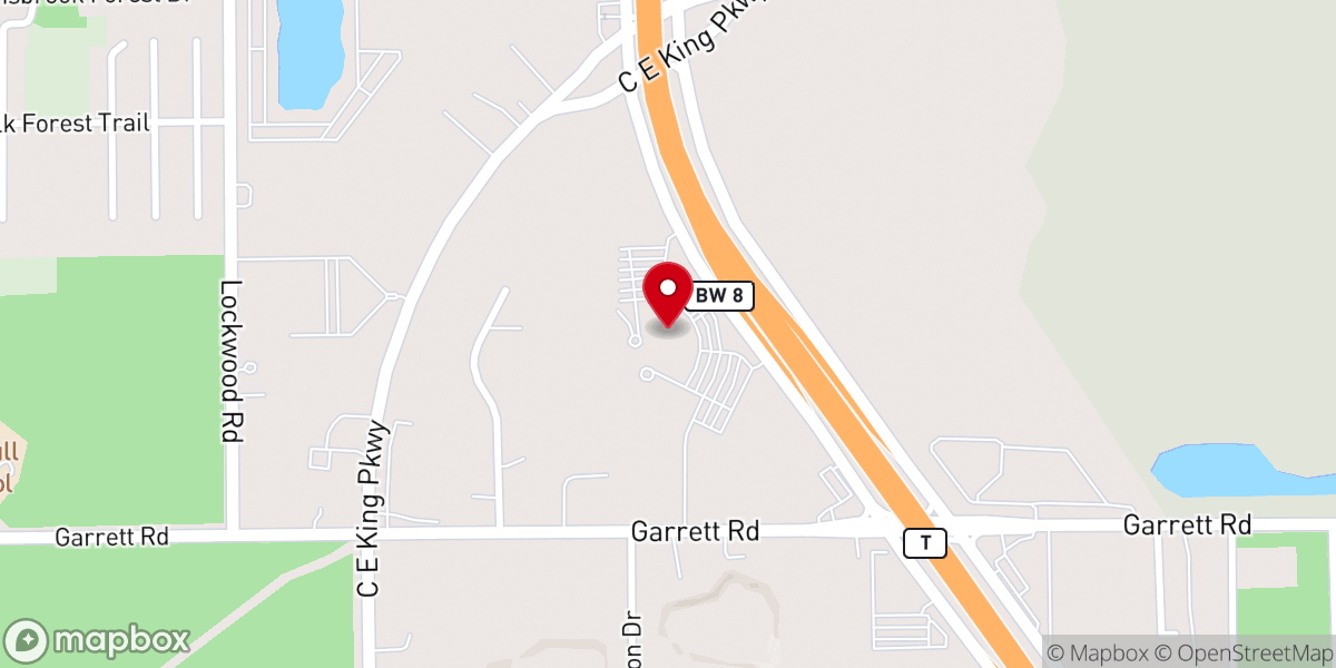 Map showing location of Inspire Church