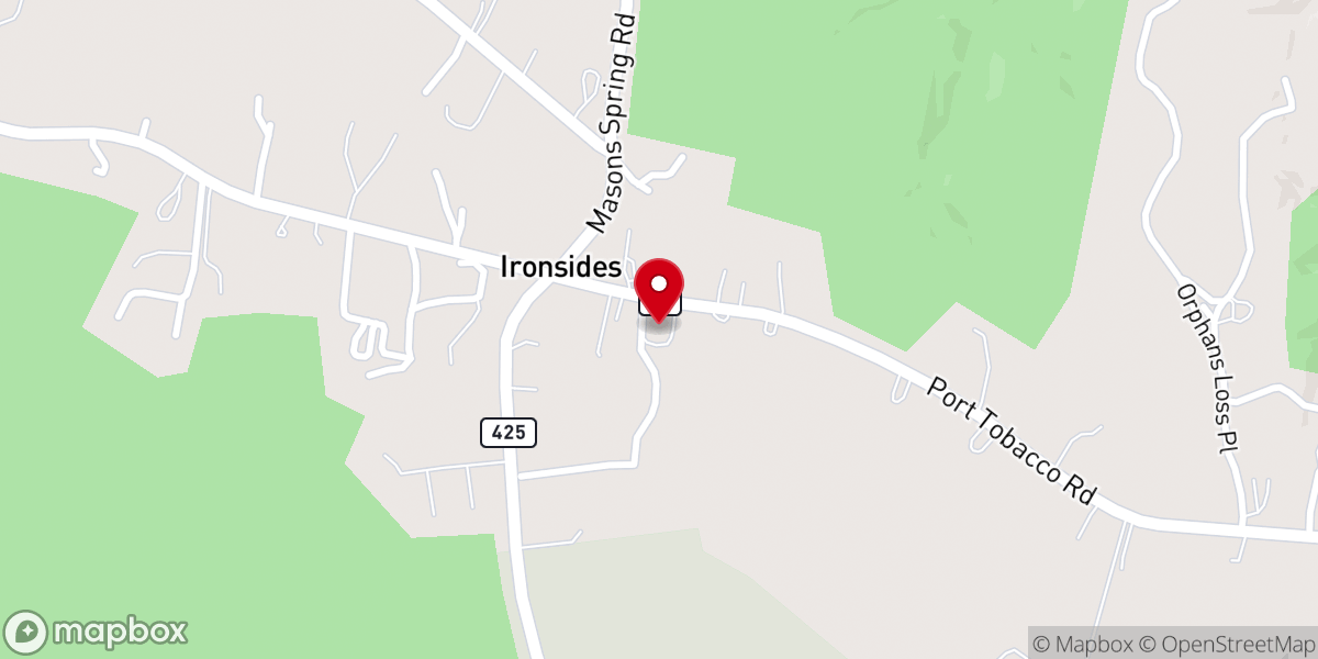 Map showing location of Church of the Lord Jesus