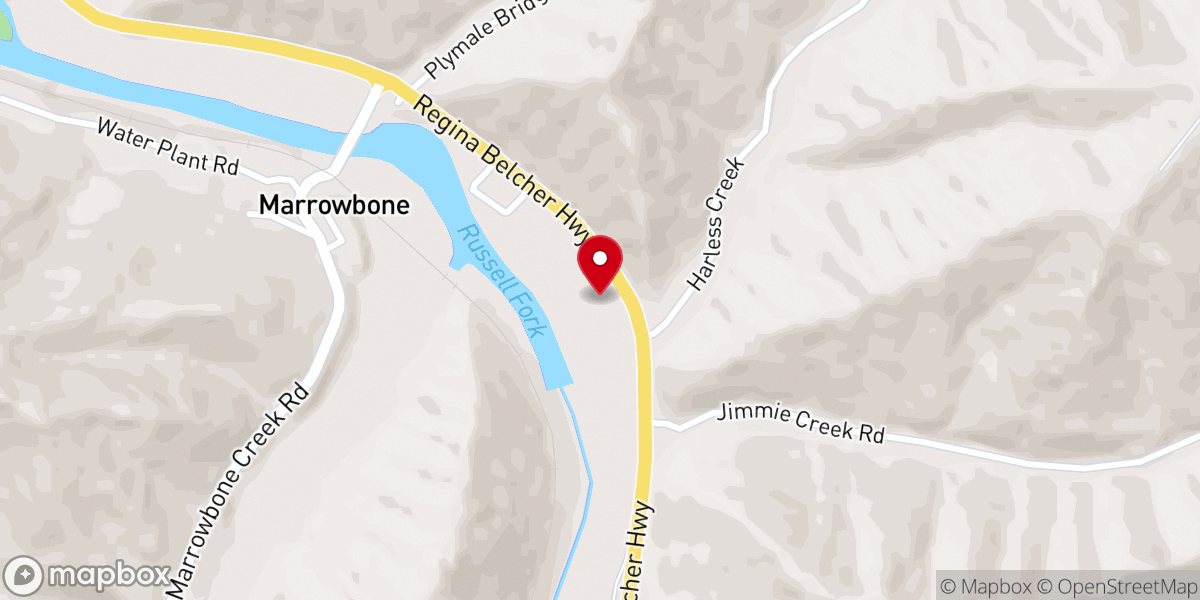 Map showing location of Riverside Apostolic Church