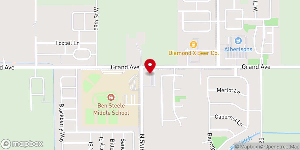 Map showing location of Connections Church