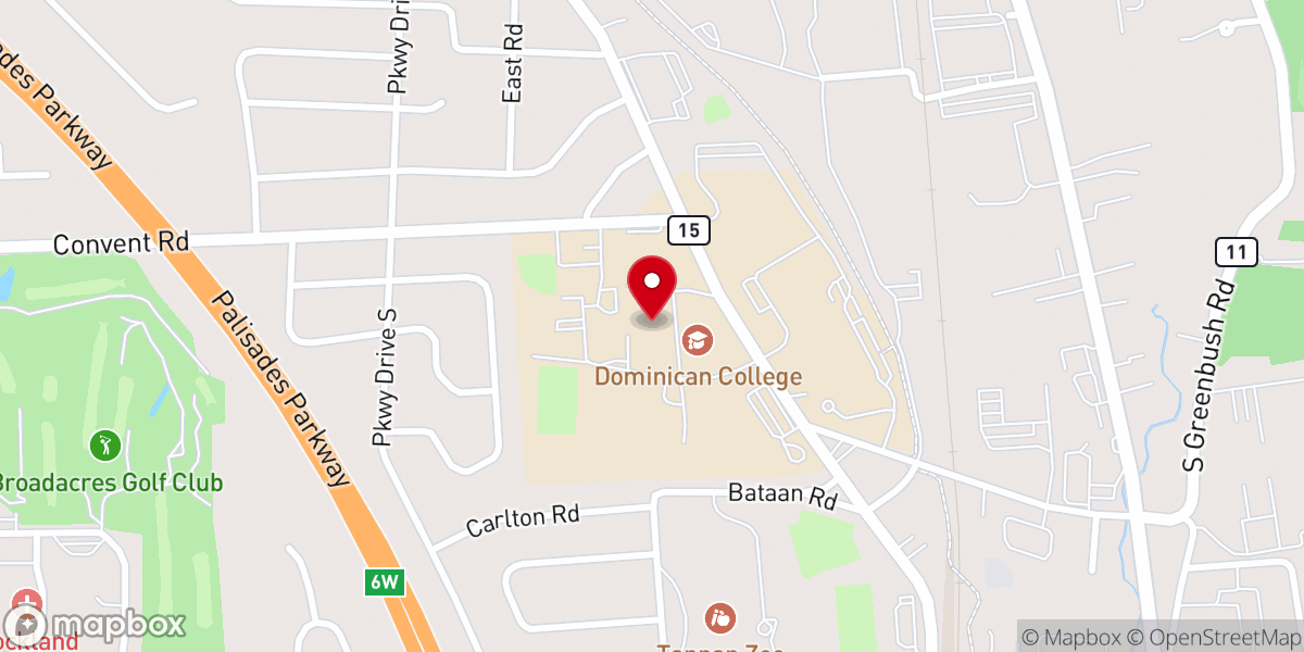 Map showing location of Dominican Sisters of Blauvelt | Sisters of Saint Dominic of Blauvelt, NY
