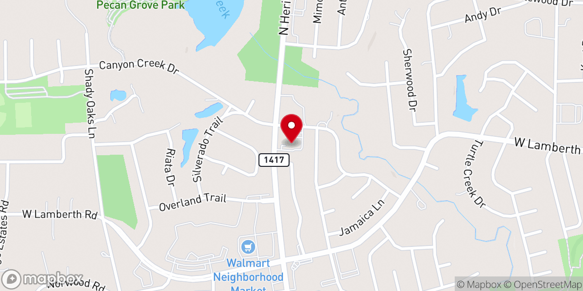 Map showing location of Grace United Methodist Church