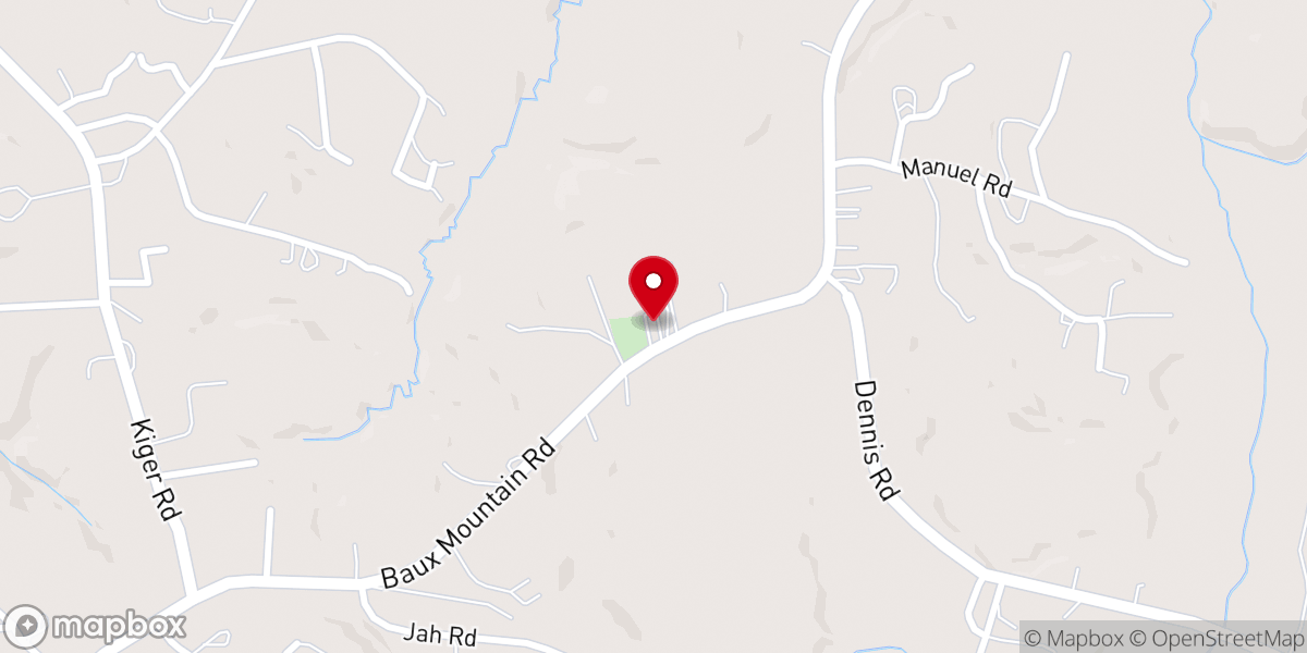 Map showing location of St Mark Methodist Church