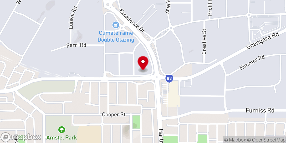 Map showing location of Encounter Church