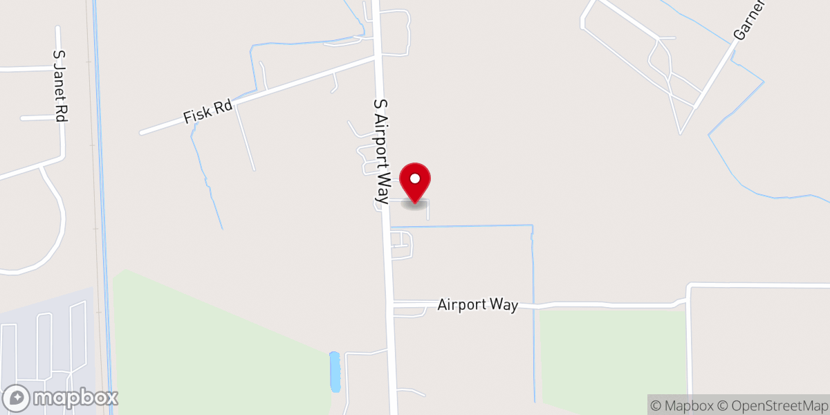 Map showing location of Cornerstone Community Church