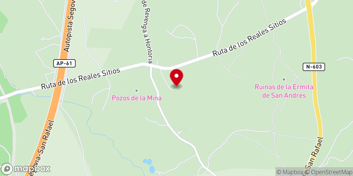 Map showing location of Ermita de Nuestra Señora del Soto