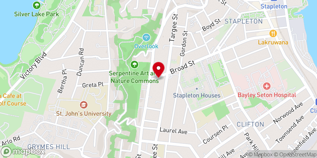 Map showing location of The Redeemed Christian Church Of God