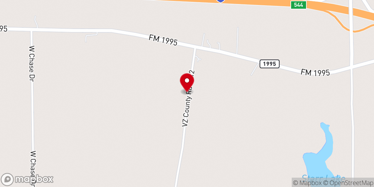 Map showing location of Galena Church