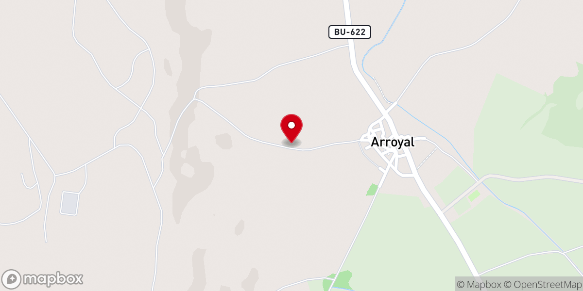 Map showing location of Ermita de San Antonio Abad