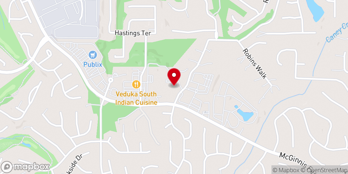 Map showing location of Lord-Life Lutheran Preschool