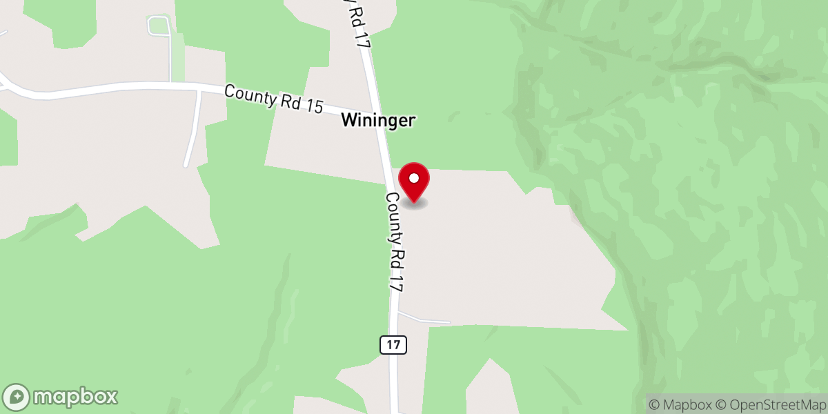 Map showing location of Letcher Church of God