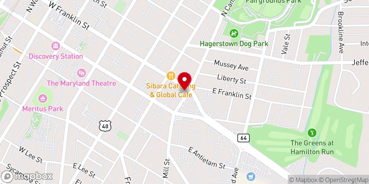 Map showing location of Iglesia Pentecostés Cristo La Piedra Viva