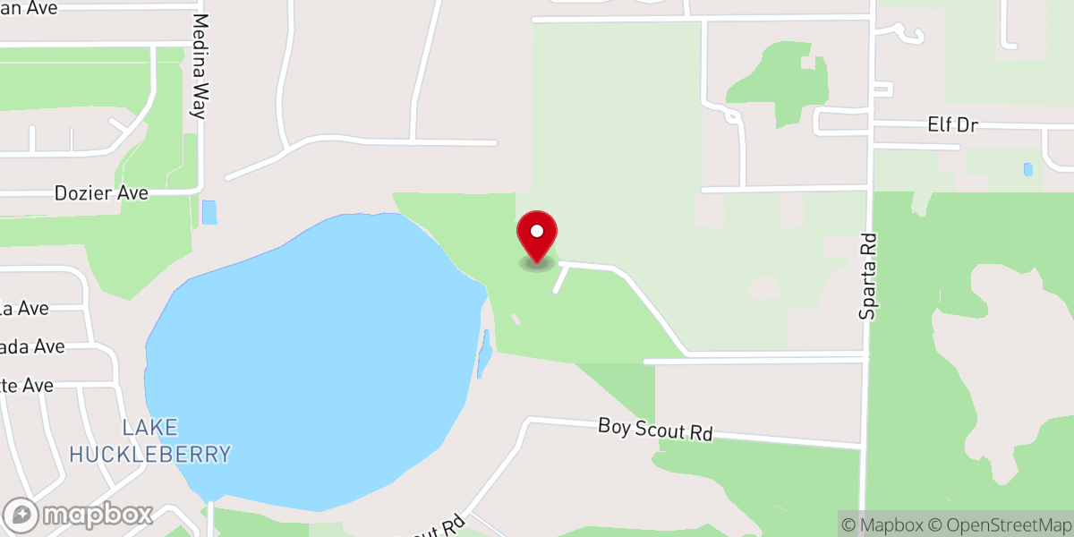 Map showing location of Camp Sparta