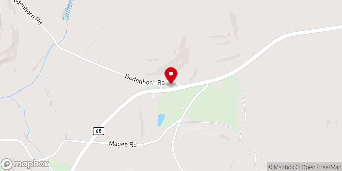 Map showing location of Monroe Chapel United Methodist Church
