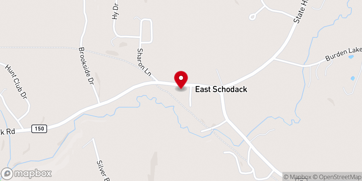 Map showing location of The Halcyon Center