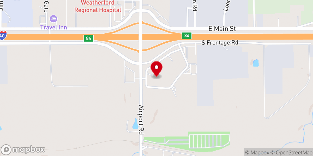 Map showing location of Cummins Ford