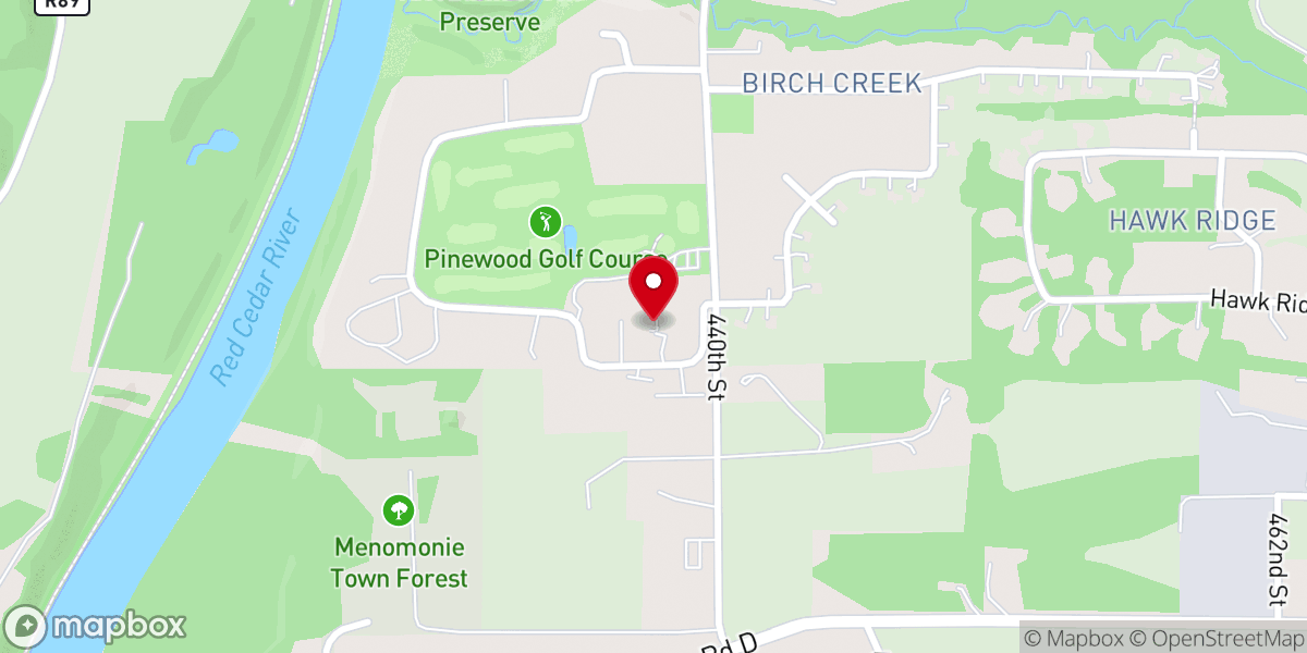 Map showing location of Grace Church Thrift Shop