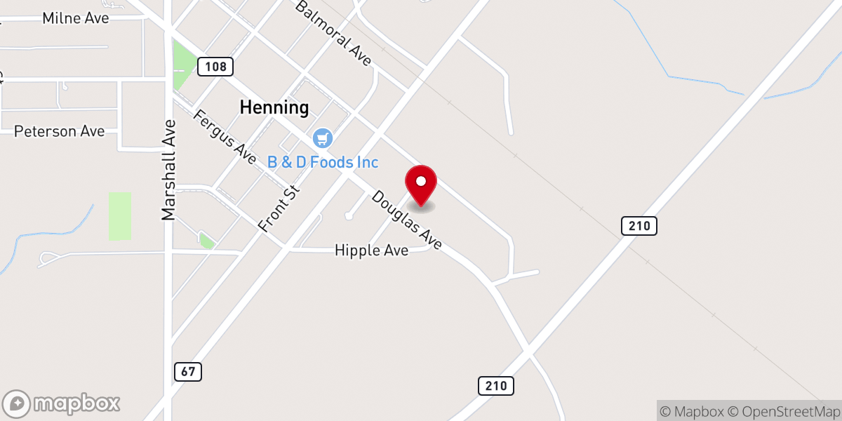 Map showing location of Good Shepherd Lutheran Church