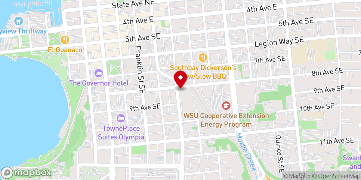 Map showing location of Christ Our Hope Anglican Church