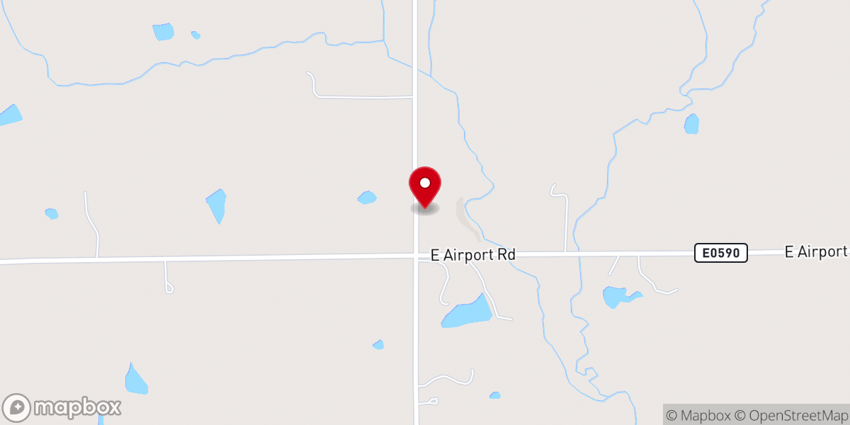 Map showing location of Union Home Church