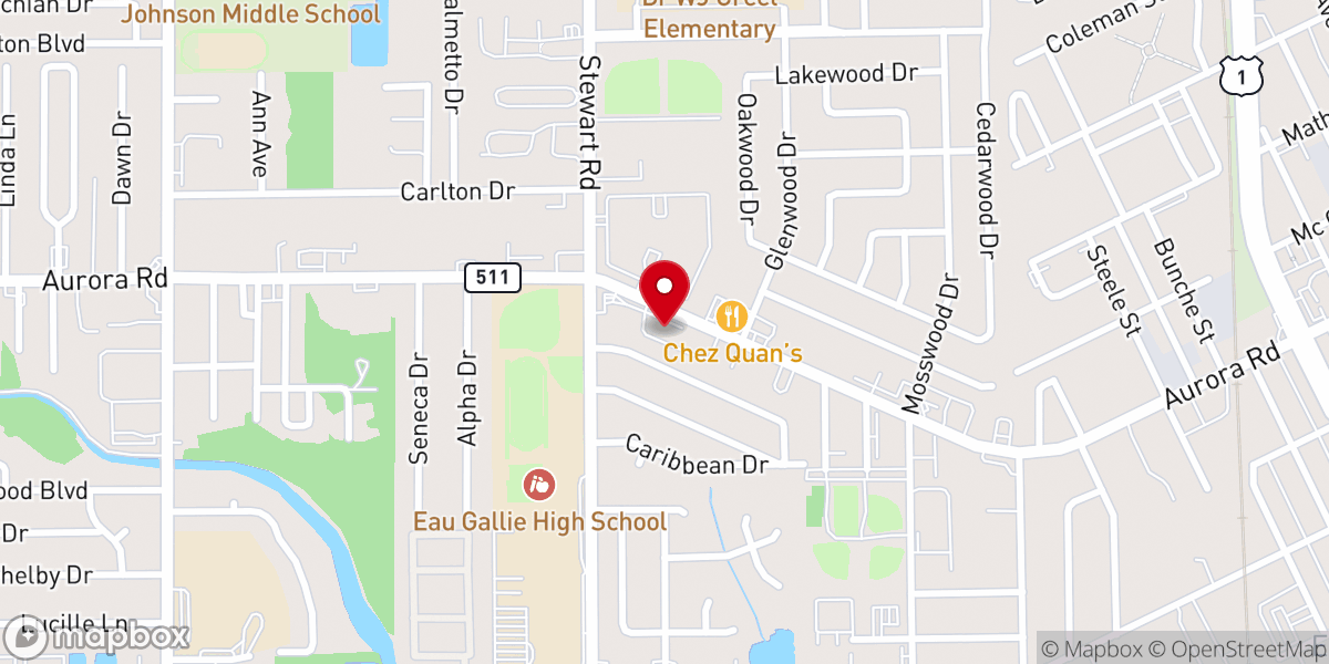 Map showing location of 5 Eleven Church