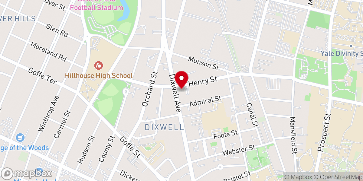 Map showing location of Trinity Temple Church of God in Christ