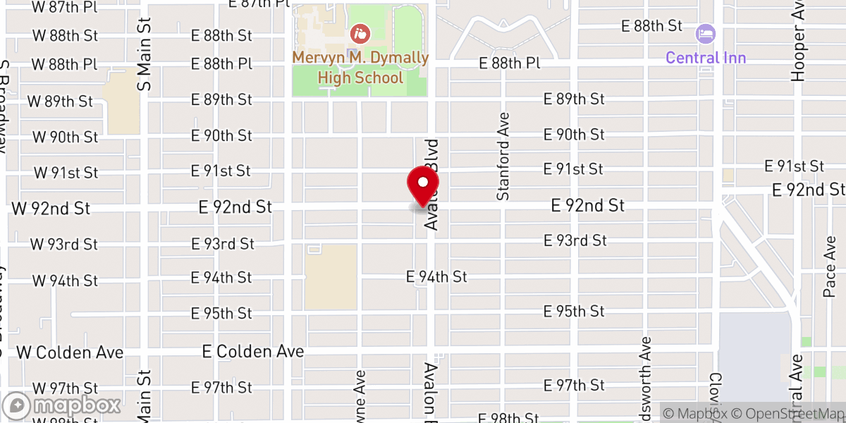 Map showing location of Iglesia Monte De Sion