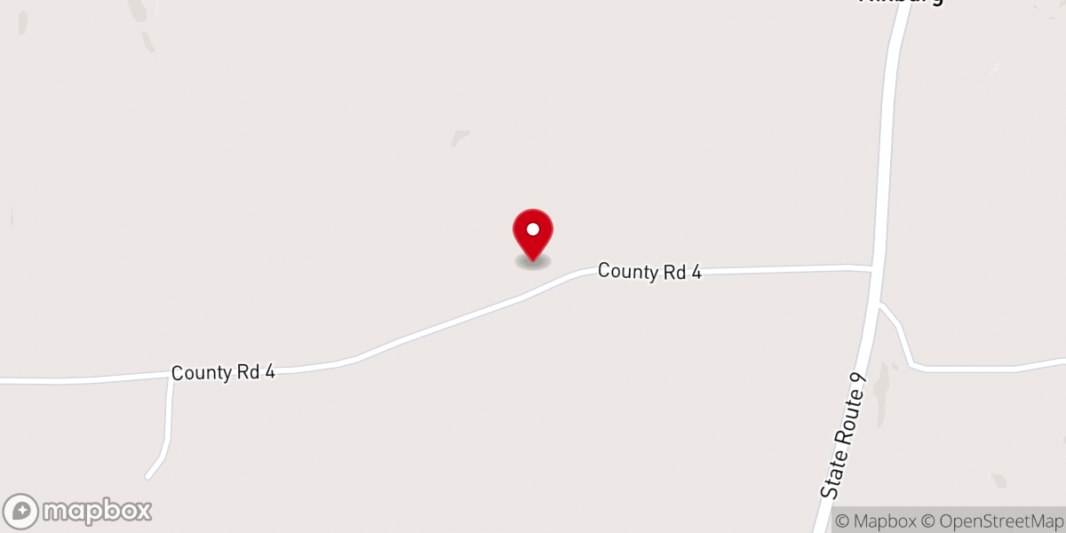Map showing location of Kendrick Memorial Church