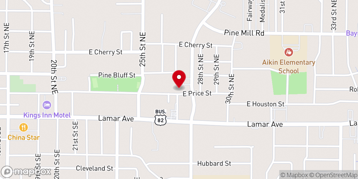 Map showing location of Saint Thomas the Apostle Orthodox Christian Church