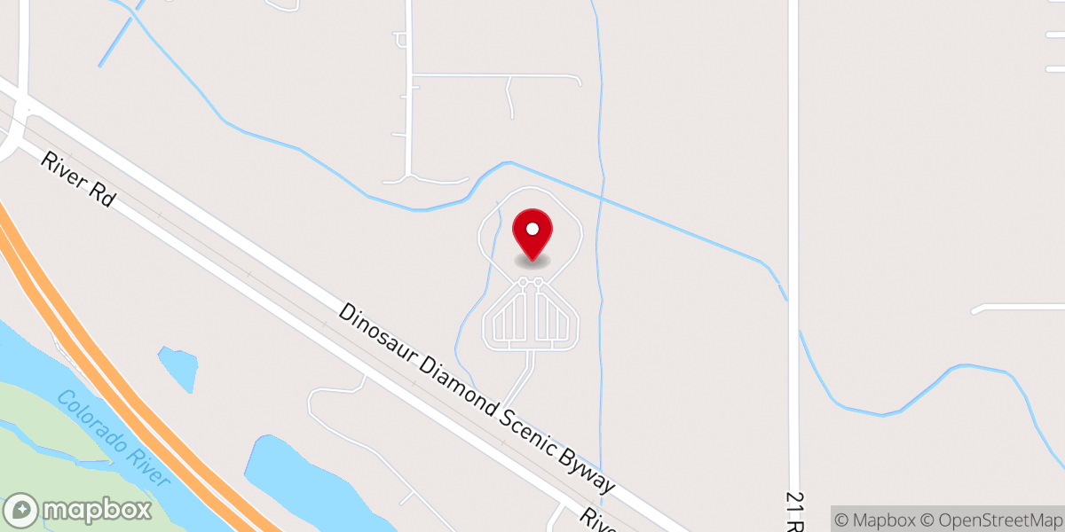 Map showing location of Victory Life Church