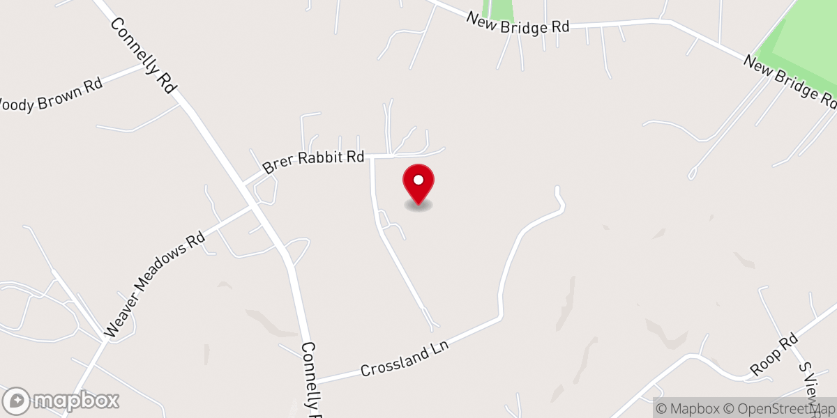 Map showing location of Gateway Baptist Church