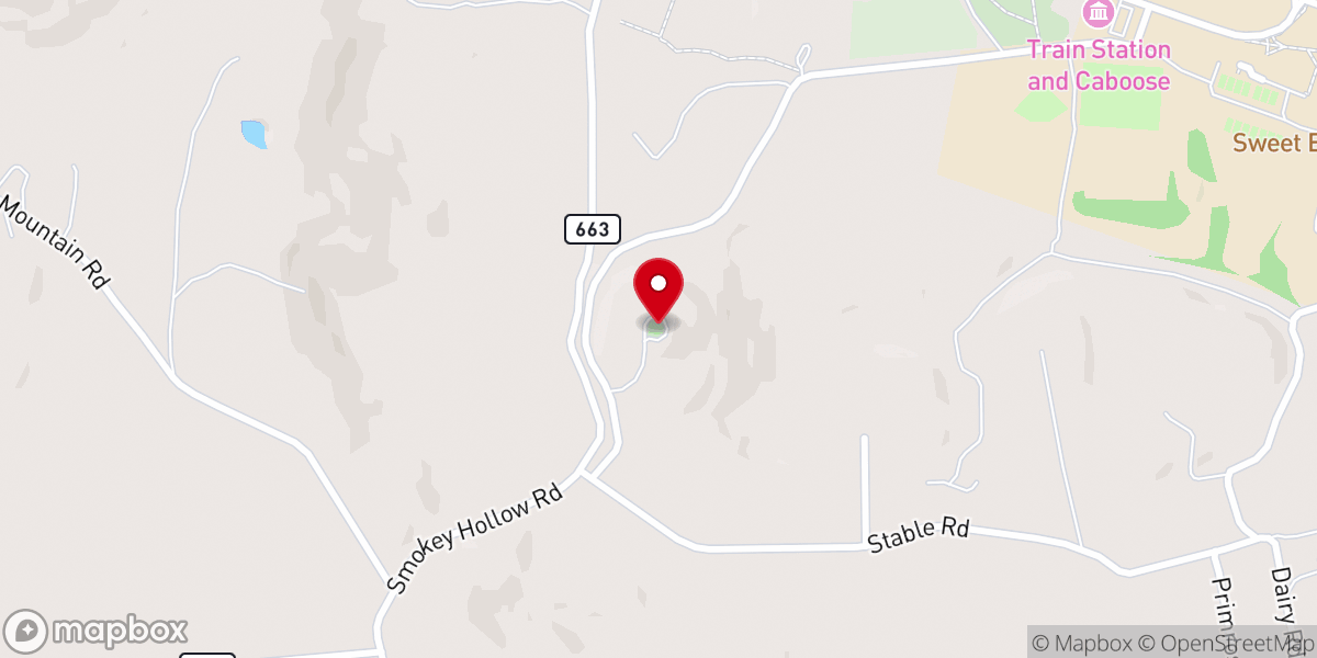 Map showing location of Monument Hill