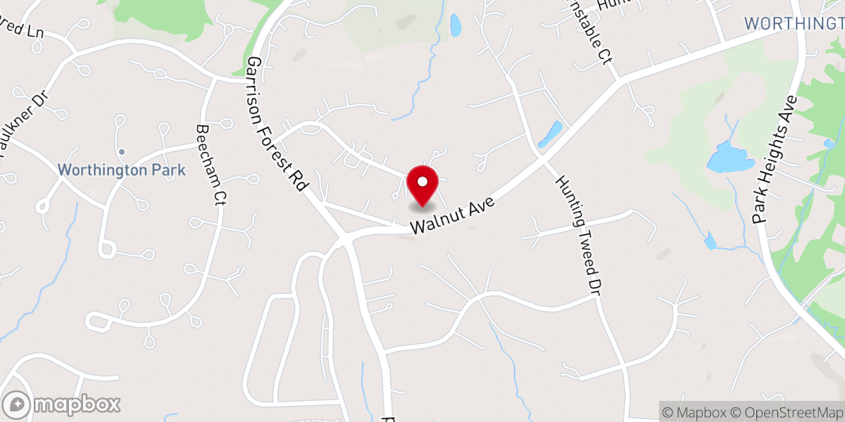 Map showing location of Congregation Rosh Pina