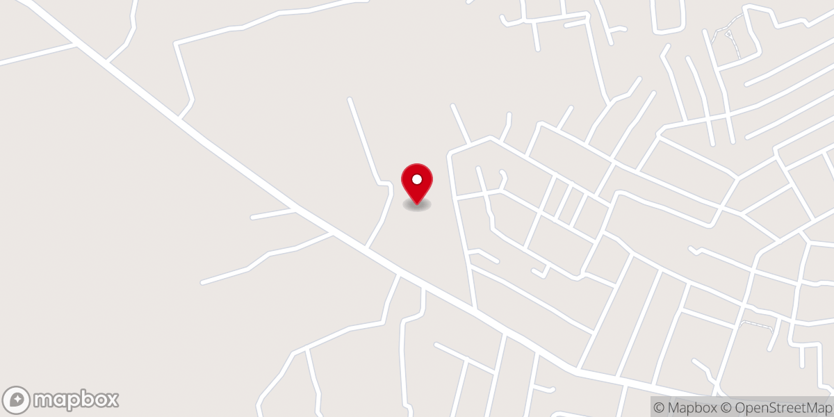 Map showing location of NKST Church, Gbamough,