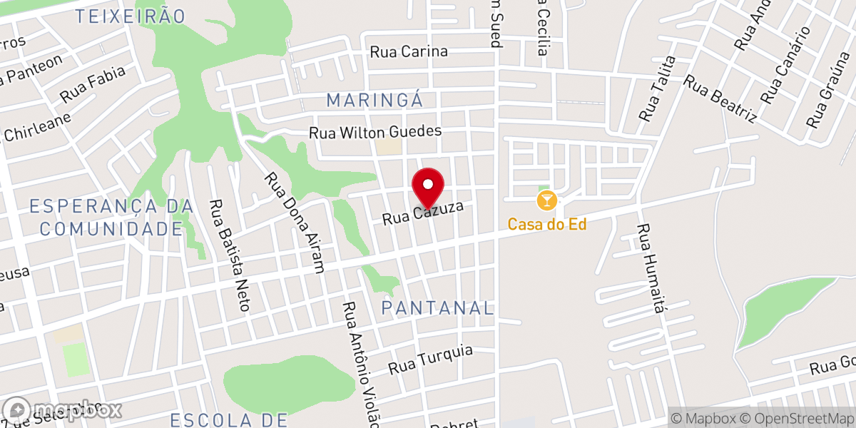 Map showing location of Igreja Pentecostal Filhos da Promessa - Sede